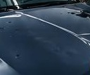 Bonnet after hail repair